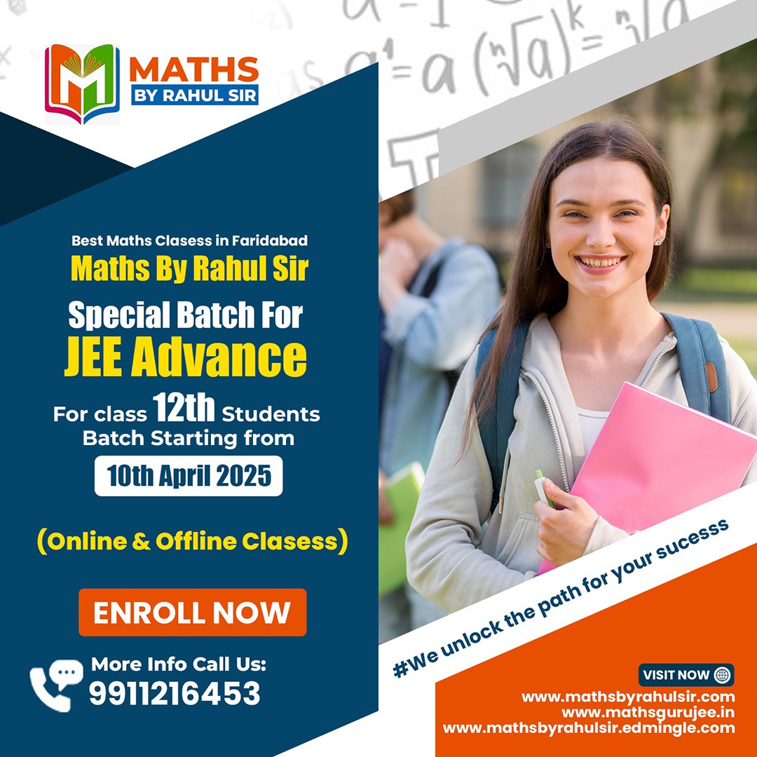 Top IIT Maths Classes in Faridabad
